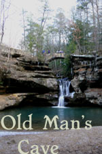 Old Mans Cave - Upper Falls